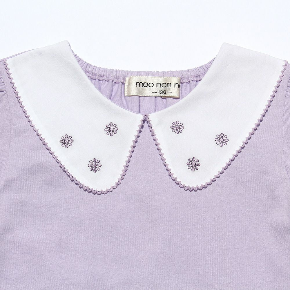 Baby Clothing Girl 100 % Cotton T -shirt Purple (91) Design Point 1