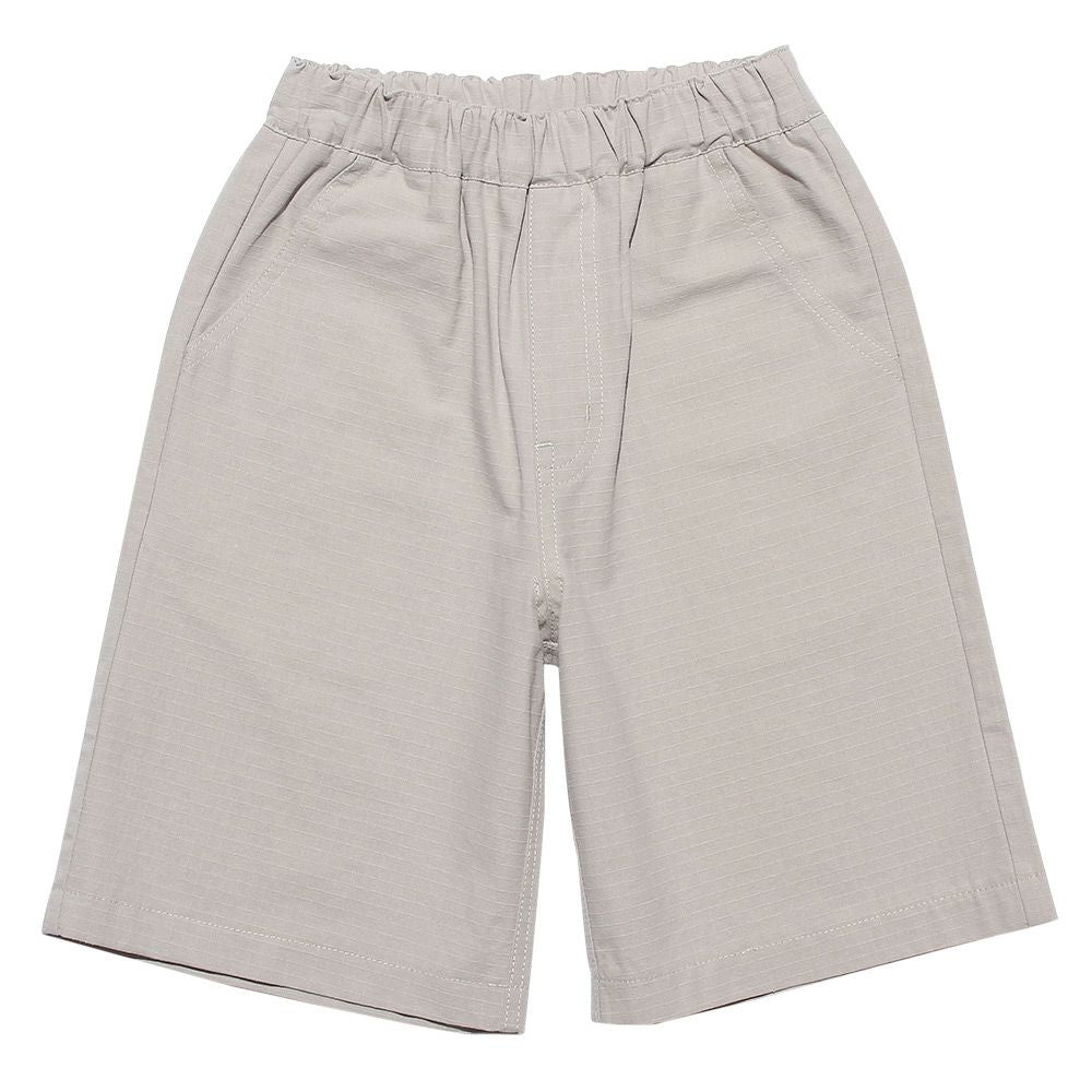 100 % cotton shorts Gray front