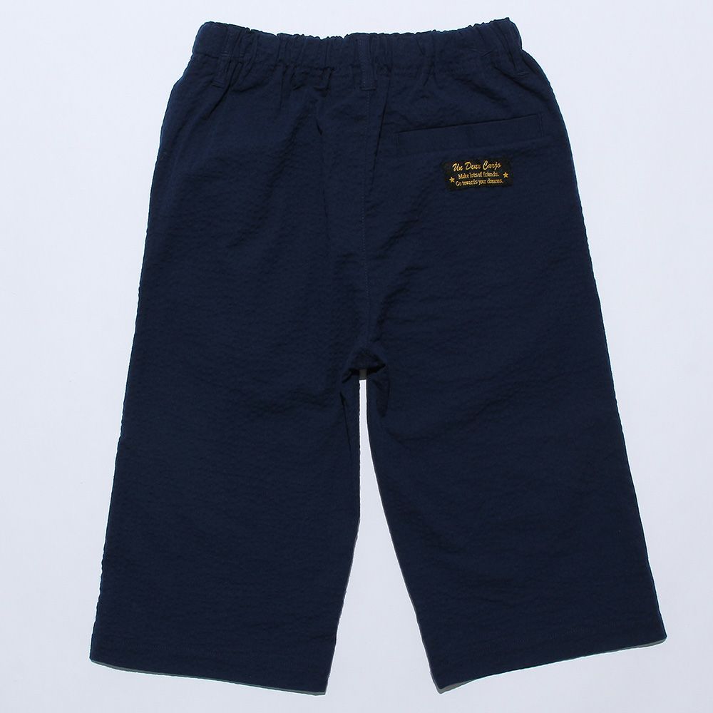 Shea soccer half pants Navy back