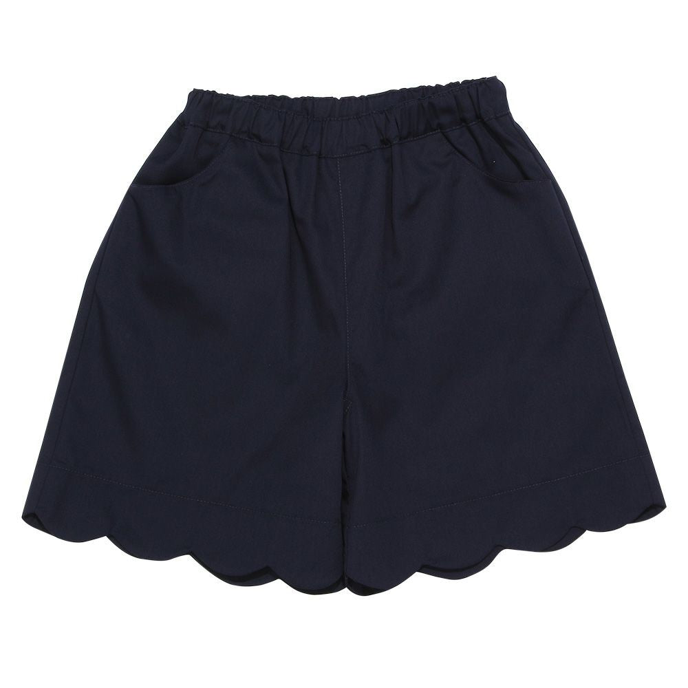 Scalap culottes 2023ss2 Navy front
