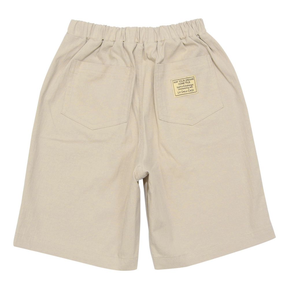 Stretch plain color shorts 2023ss2 Gray back