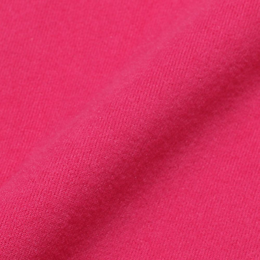 Sherling sleeve T -shirt Pink Design point 1
