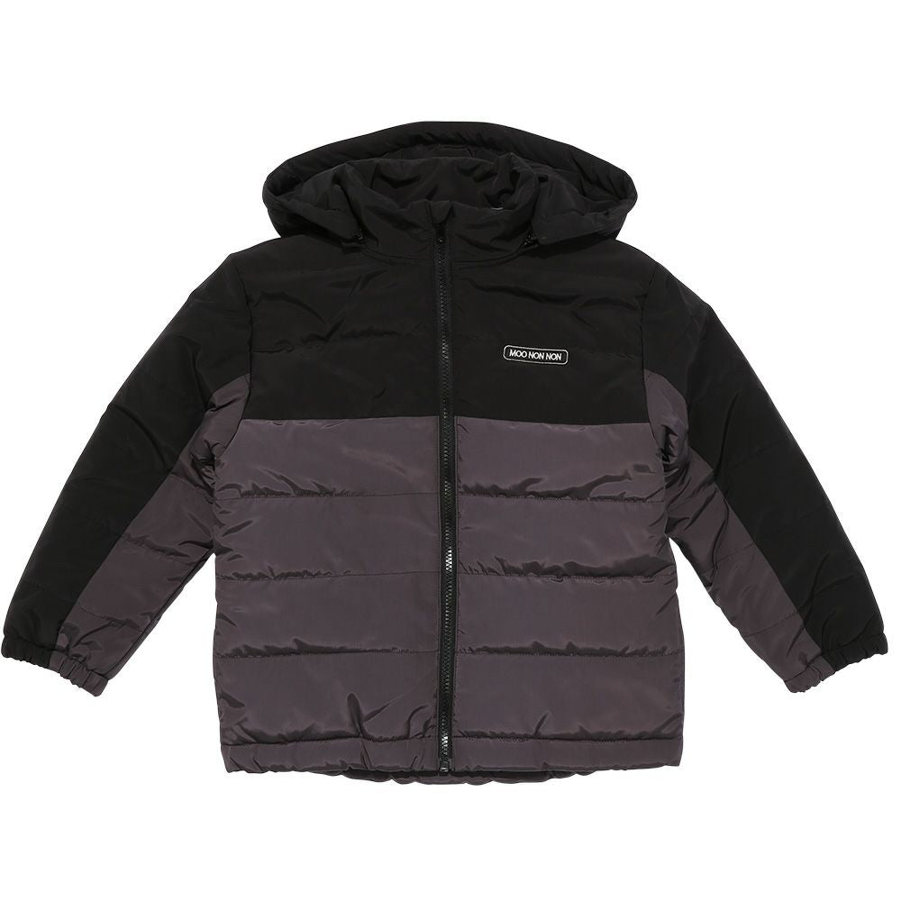 Food removable coat Charcoal Gray front